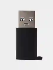 Черный переходник адаптер type-c usb 3.0 otg