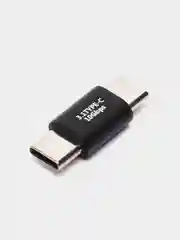 Белый переходник адаптер type-c type-c super speed usb 3.1 otg