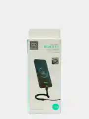 Розовый кабель для зарядки телефона, Lightning, 2.4А, передача данных, с функцией подставки