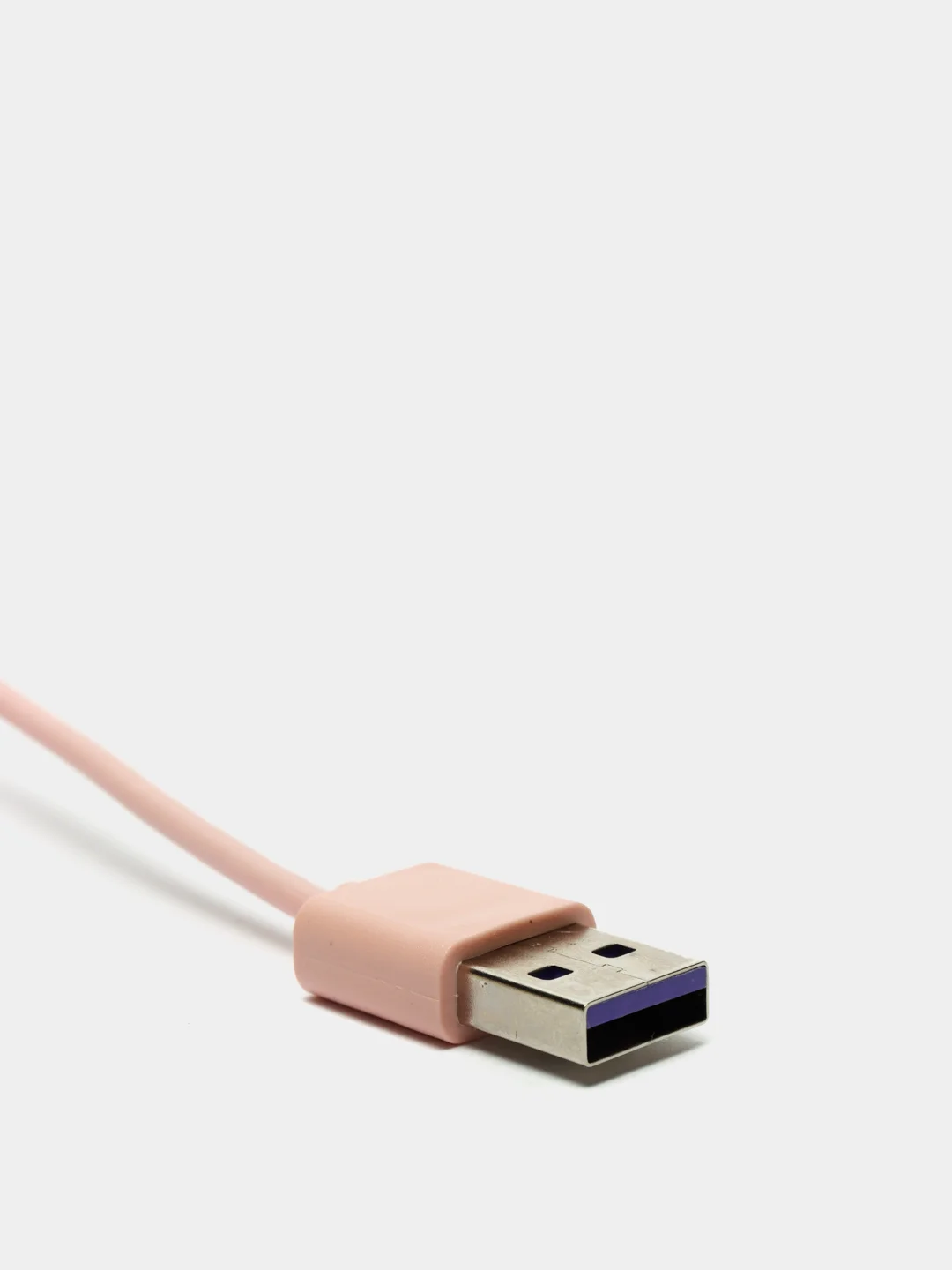 Розовый кабель для зарядки телефона, Lightning, 2.4А, передача данных, с функцией подставки