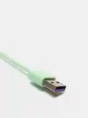 Белый кабель для зарядки телефона, Lightning, 2.4А, передача данных, с функцией подставки