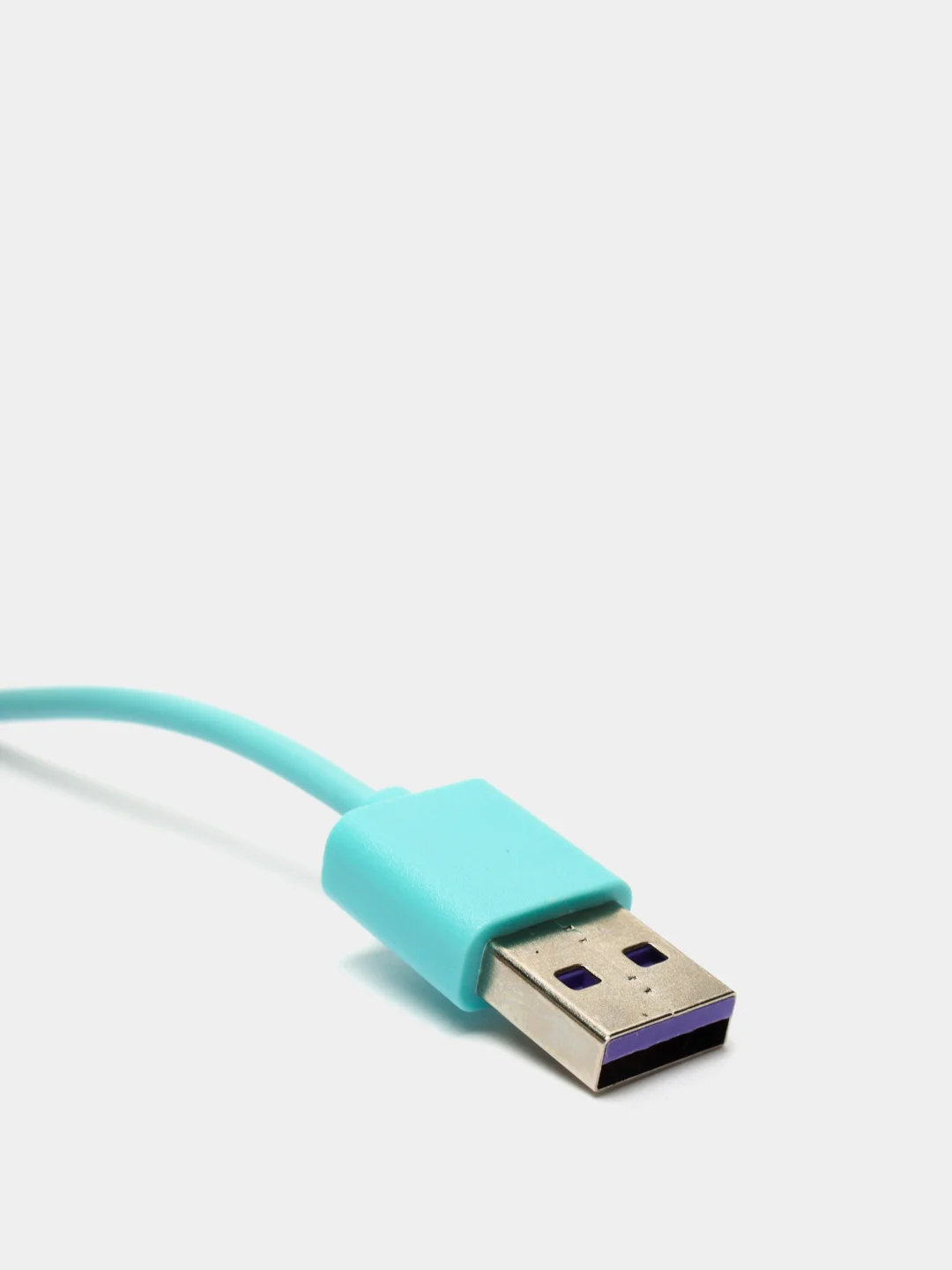 Голубой кабель для зарядки телефона, Lightning, 2.4А, передача данных, с функцией подставки