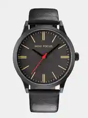 Черный мужские наручные часы Mini Focus MF0058G, в подарочной упаковке