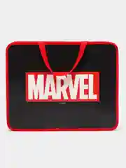 Черный папка школьная для тетрадей Marvel "Мстители" и другие, А4, на молнии, с ручками