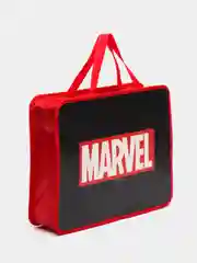 Черный папка школьная для тетрадей Marvel "Мстители" и другие, А4, на молнии, с ручками