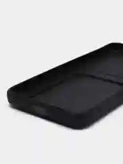 Черный силиконовый чехол для Xiaomi Redmi 9A (Сяоми Редми 9А), с карманом для карт, прозрачный