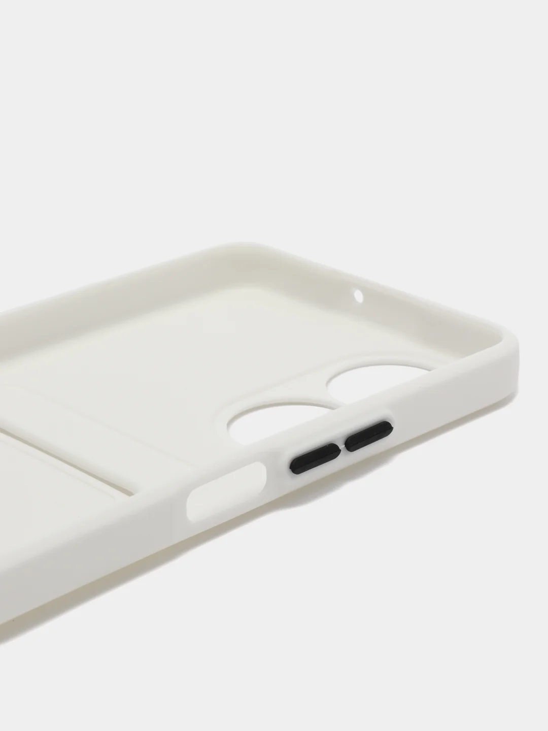 Белый чехол для Honor X7, Хонор Х7, силиконовый