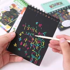 Скрэтбук, блокнот для рисования, scratch note, блокнот