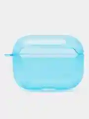 Голубой чехол для наушников AirPods 1 / Pro 2 / 3 Силиконовый