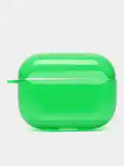Зеленый чехол для наушников AirPods 1 / Pro 2 / 3 Силиконовый