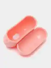 Розовый чехол для наушников AirPods 1 / Pro 2 / 3, силиконовый