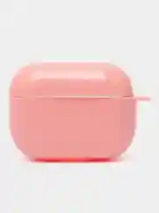 Розовый чехол для наушников AirPods 1 / Pro 2 / 3, силиконовый