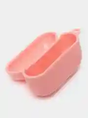 Розовый чехол для наушников AirPods 1 / Pro 2 / 3, силиконовый