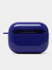 Синий чехол для наушников AirPods 1 / Pro 2 / 3, силиконовый