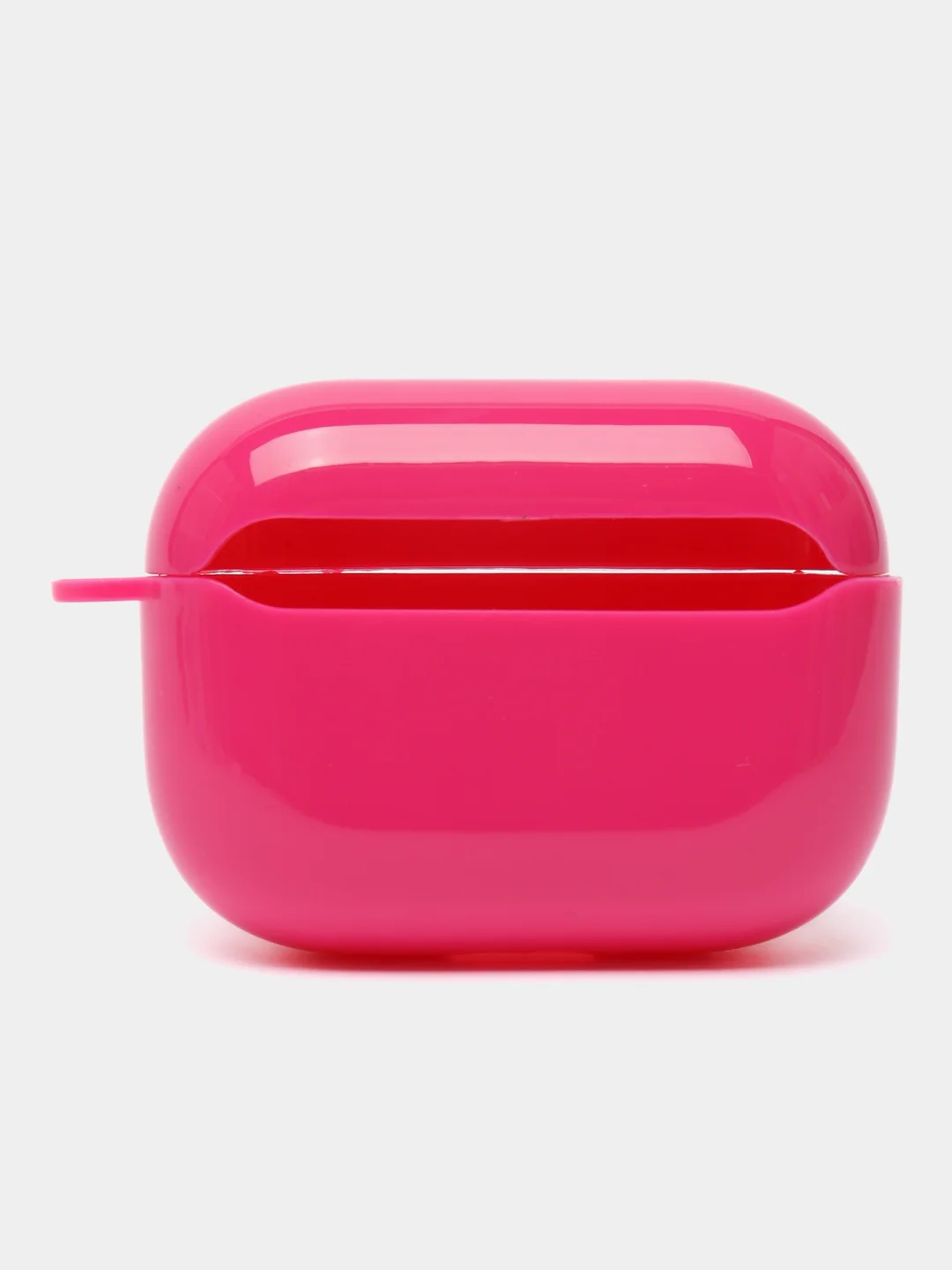 Фуксия чехол для наушников AirPods 1 / Pro 2 / 3, силиконовый