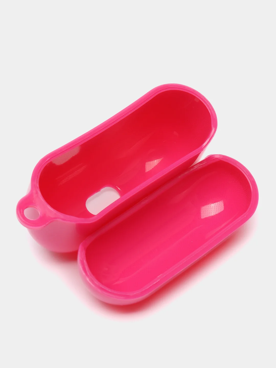 Фуксия чехол для наушников AirPods 1 / Pro 2 / 3, силиконовый