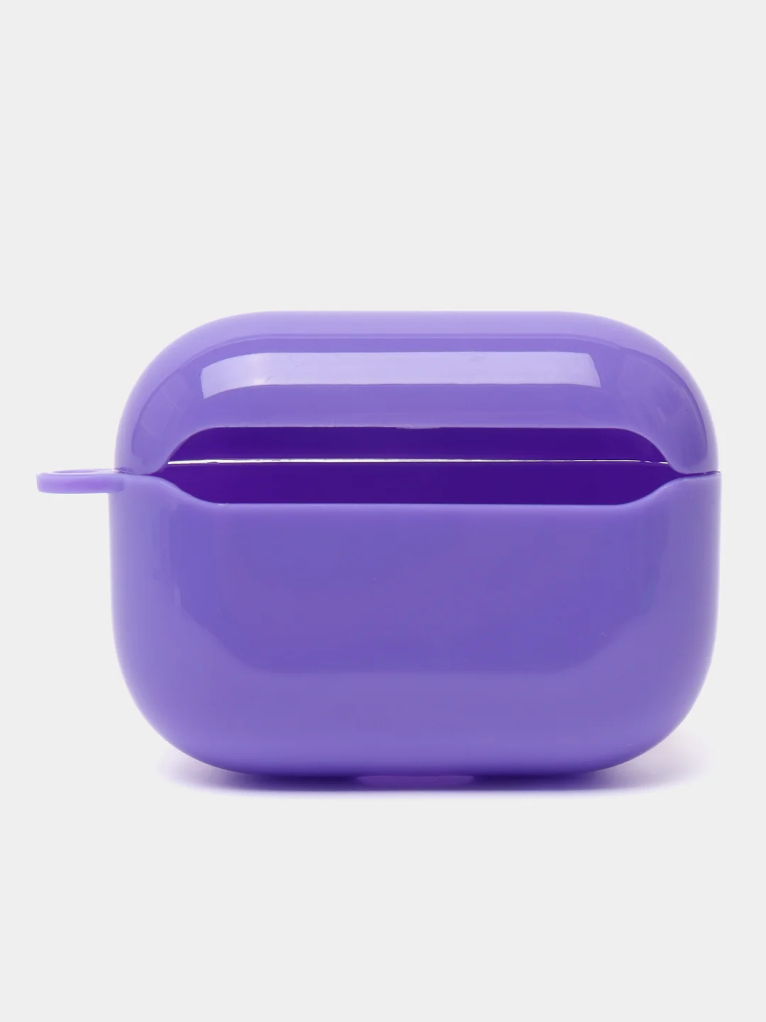 Фиолетовый чехол для наушников AirPods 1 / Pro 2 / 3, силиконовый