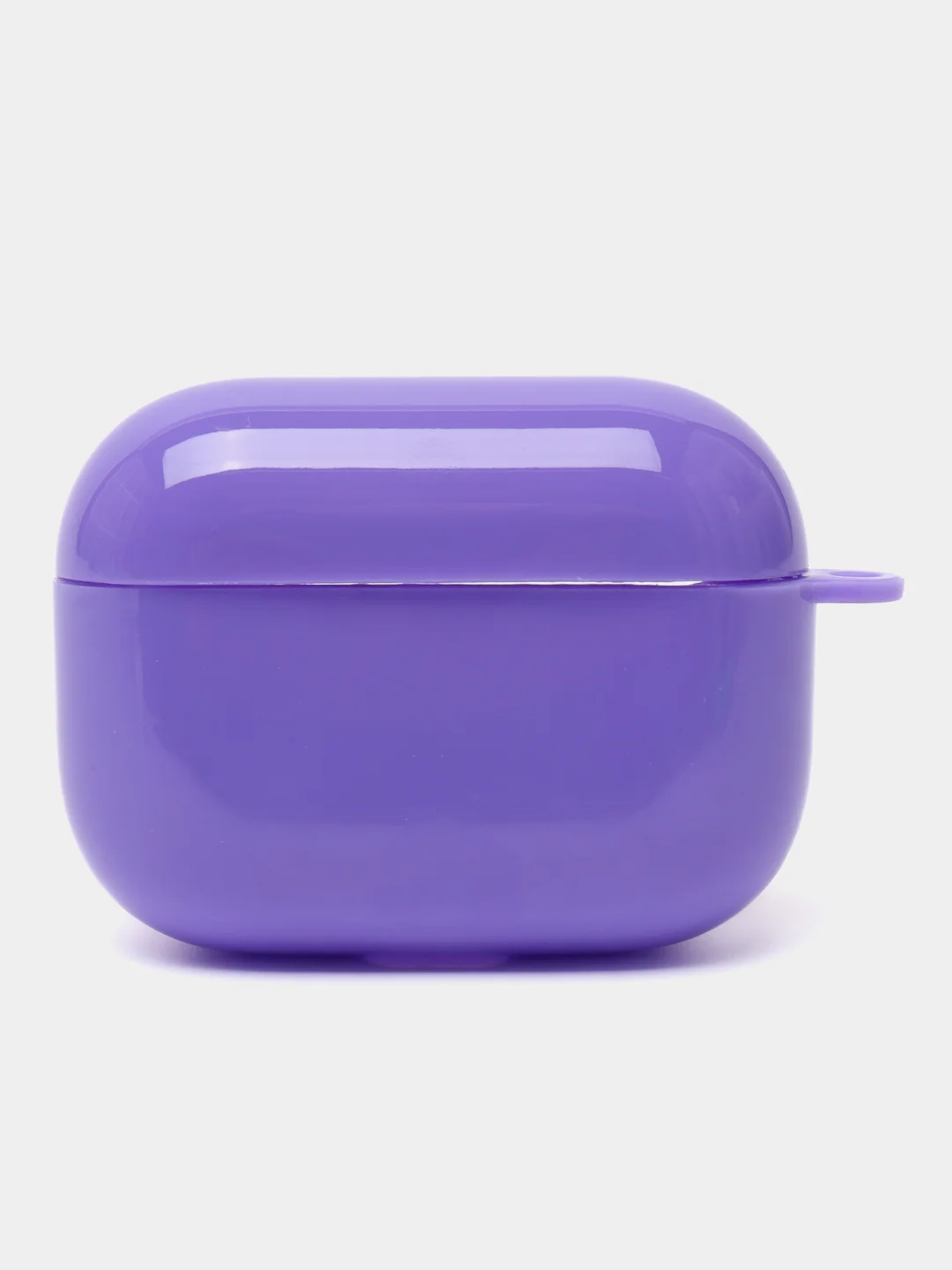Фиолетовый чехол для наушников AirPods 1 / Pro 2 / 3, силиконовый