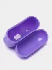 Фиолетовый чехол для наушников AirPods 1 / Pro 2 / 3, силиконовый