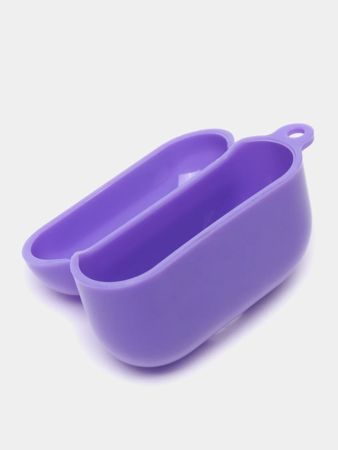 Фиолетовый чехол для наушников AirPods 1 / Pro 2 / 3, силиконовый