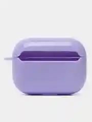 Лавандовый чехол для наушников AirPods 1 / Pro 2 / 3, силиконовый