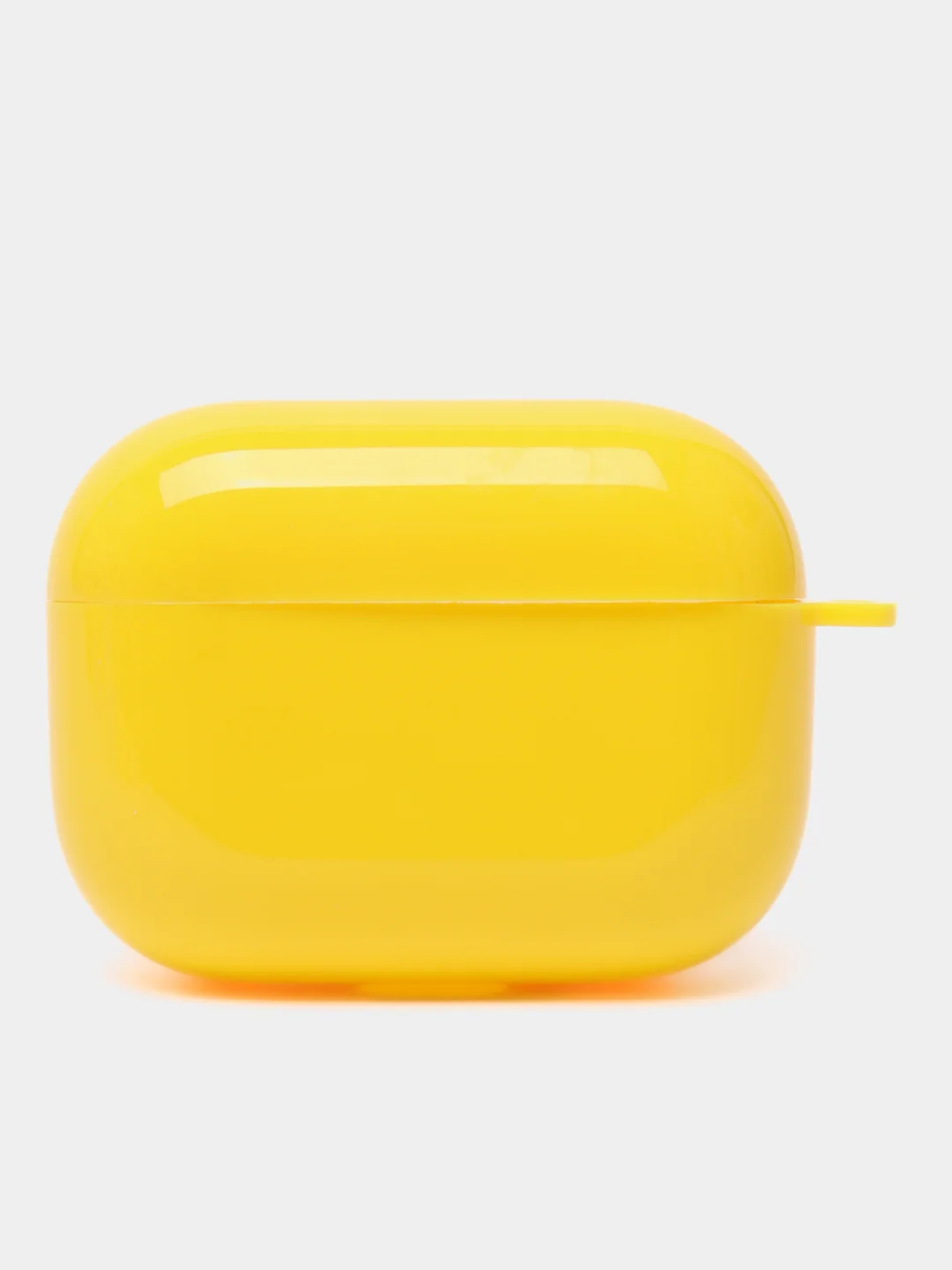 Желтый чехол для наушников AirPods 1 / Pro 2 / 3, силиконовый
