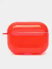 Красный чехол для наушников AirPods 1 / Pro 2 / 3 Силиконовый