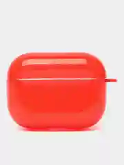 Красный чехол для наушников AirPods 1 / Pro 2 / 3 Силиконовый