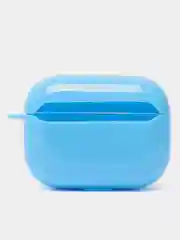 Голубой чехол для наушников AirPods 1 / Pro 2 / 3, силиконовый