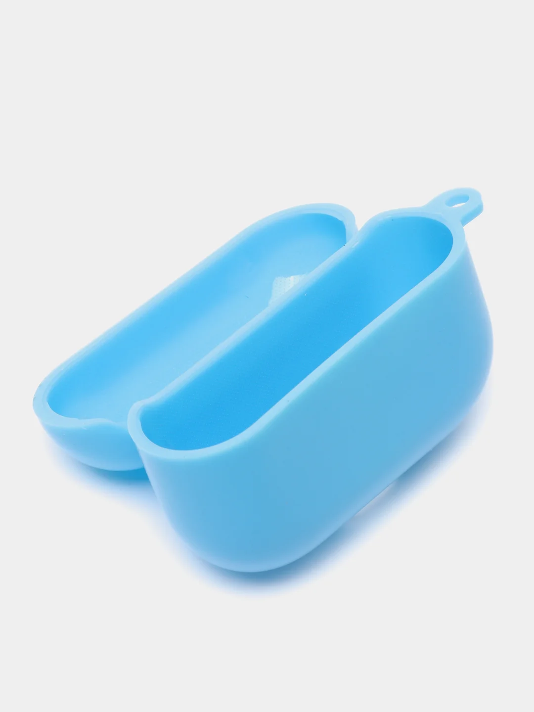 Голубой чехол для наушников AirPods 1 / Pro 2 / 3, силиконовый