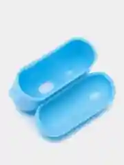 Голубой чехол для наушников AirPods 1 / Pro 2 / 3, силиконовый