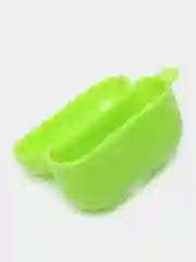 Зеленый чехол для наушников AirPods 1 / Pro 2 / 3, силиконовый