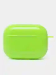 Зеленый чехол для наушников AirPods 1 / Pro 2 / 3, силиконовый