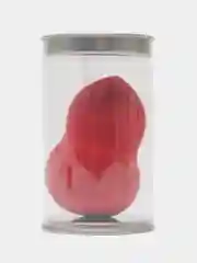 Бордовый спонж в футляре