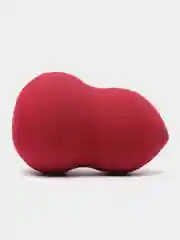 Бордовый спонж в футляре