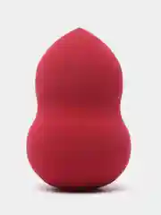 Бордовый спонж в футляре