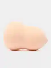 Бежевый спонж в футляре