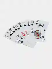 Алый игральные карты ( пластик и полупластик ) Poker Club, 52-54 штуки