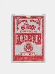 Марсала игральные карты ( пластик и полупластик ) Poker Club, 52-54 штуки