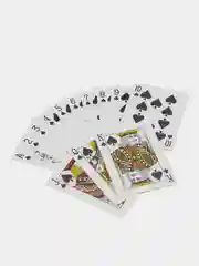 Черный игральные карты ( пластик и полупластик ) Poker Club, 52-54 штуки