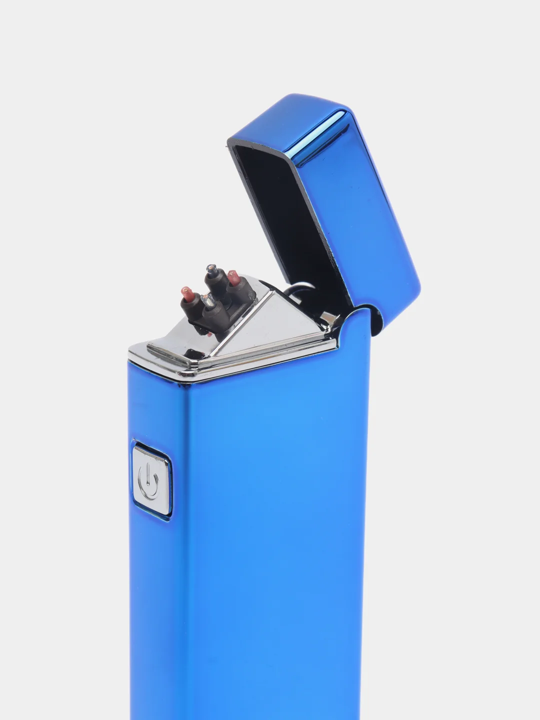 Синий электронная, импульсная, дуговая зажигалка, с зарядкой от USB, "Тесла"