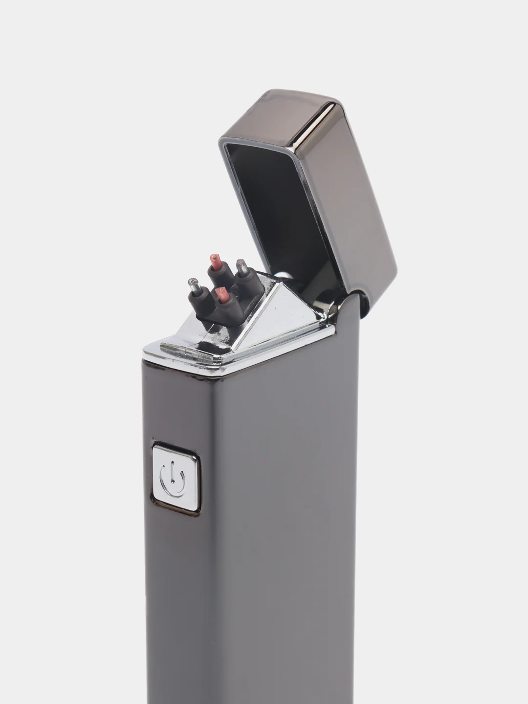Черный электронная, импульсная, дуговая зажигалка, с зарядкой от USB, "Тесла"