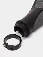 Черный грипсы для велосипеда