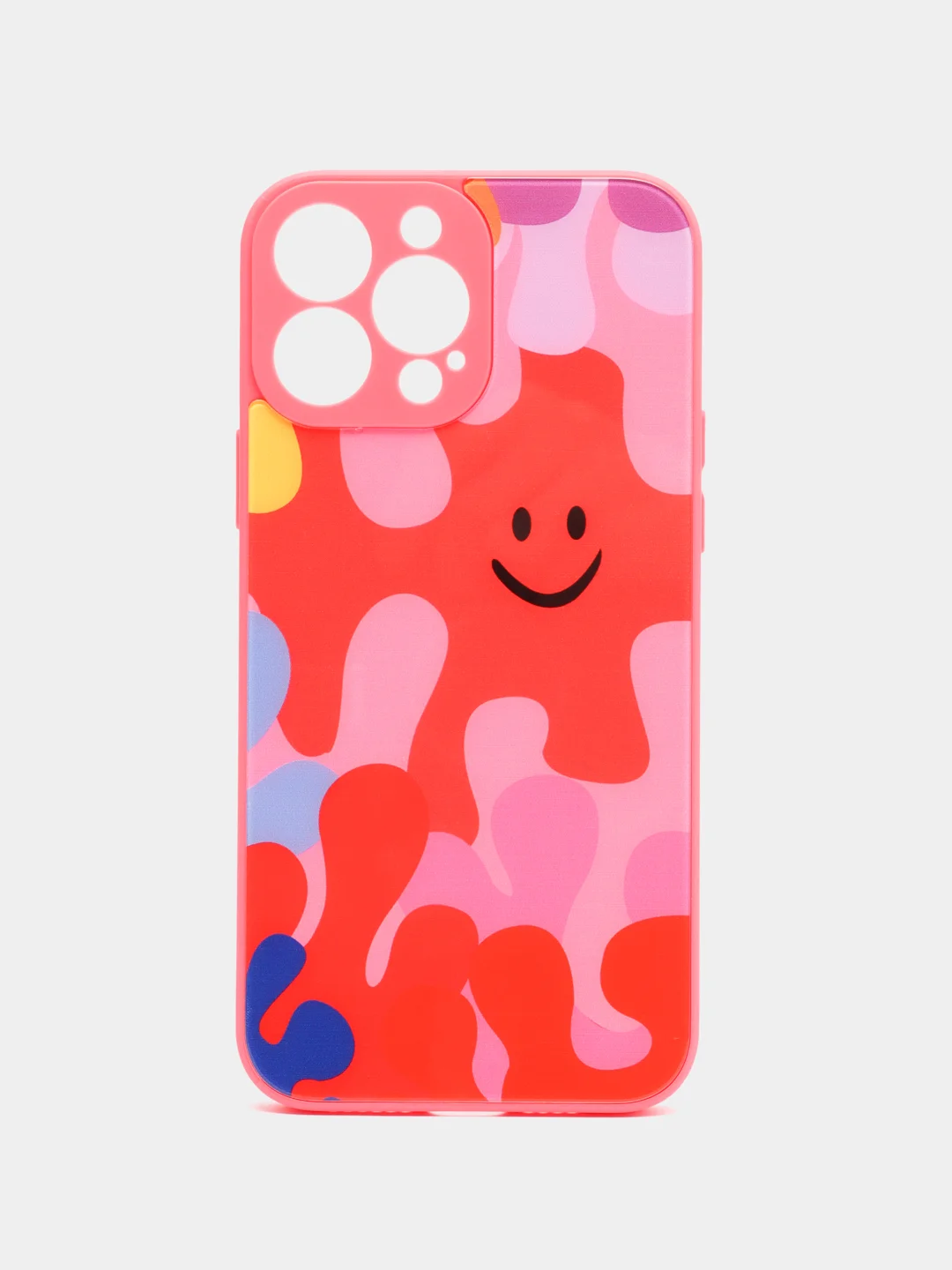 Вишнёвый силиконовый чехол с защитой камеры для iPhone 7, 8, 13/Pro/Max,с рисунком из органического стекла