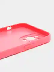 Вишнёвый силиконовый чехол с защитой камеры для iPhone 7, 8, 13/Pro/Max,с рисунком из органического стекла