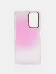 Фуксия чехол силиконовый для Note 11, с рисунком, из органического стекла
