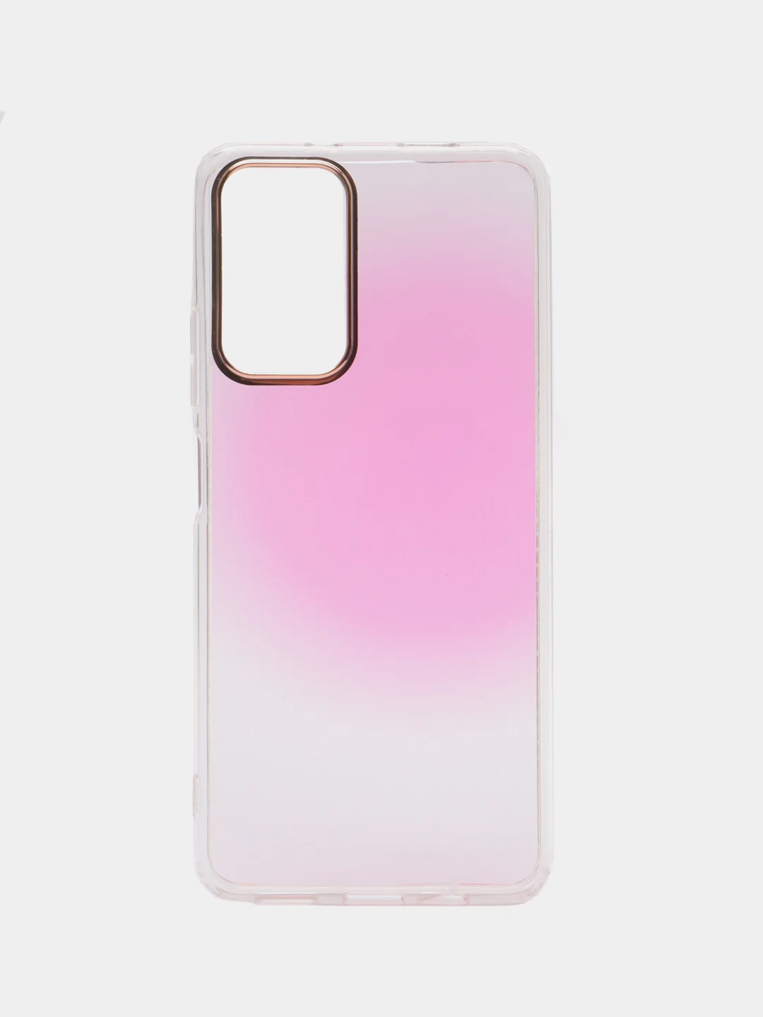 Фуксия чехол силиконовый для Note 11, с рисунком, из органического стекла