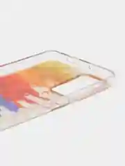 Темно-синий чехол силиконовый для Note 11, с рисунком, из органического стекла