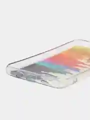 Темно-синий чехол силиконовый для Note 11, с рисунком, из органического стекла