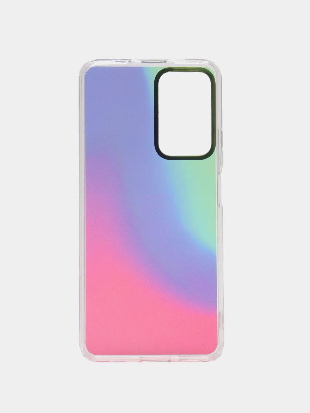 Индиго чехол силиконовый для Note 11 Pro, с рисунком, из органического стекла